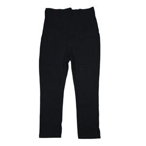 Uniqlo Black Maternity Leggings Pants Womens Large